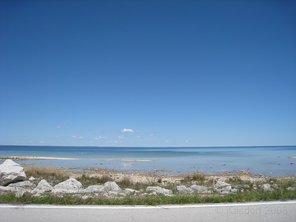 Mackinaw Island Area May 2008 0649.jpg - May 24 2008 a trip to Mackinac City for a 5 M race and a visit to Mackinac Island. A day to the UP, Paradise, Whitefish Point and Tahquamen Falls. This was followed by trips to Petoskey and Charlevoix.